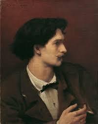 Autoritratto con sigaretta di Anselm Feuerbach